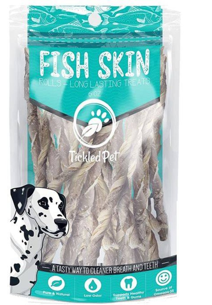 Are fish skin treats good for dogs?