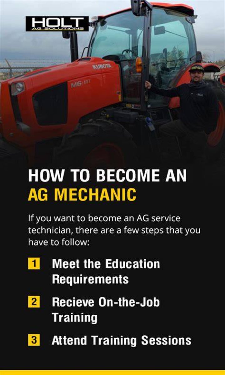 How do you become an ag mechanic?
