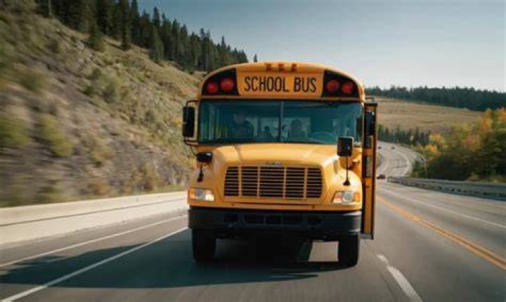 How fast can a school bus go in NC?