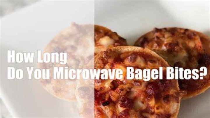 How long do you put Bagel Bites in the microwave?