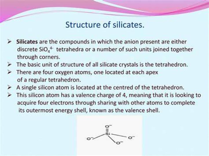 How many silicates are there?
