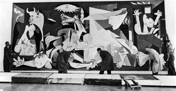 How old was Picasso when he painted Guernica?