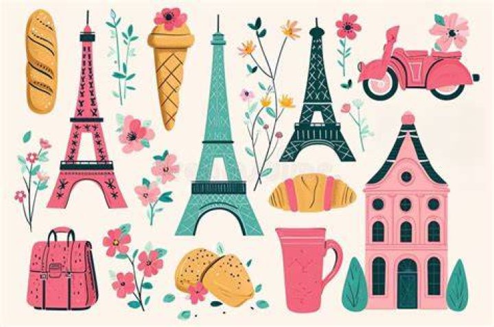 What colors are associated with Paris?