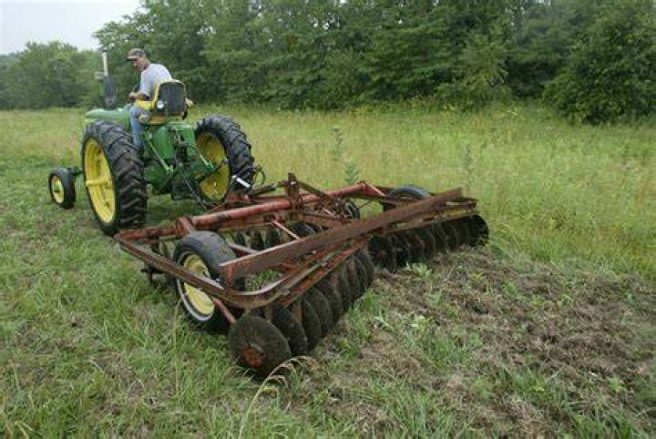 What is disking a field?