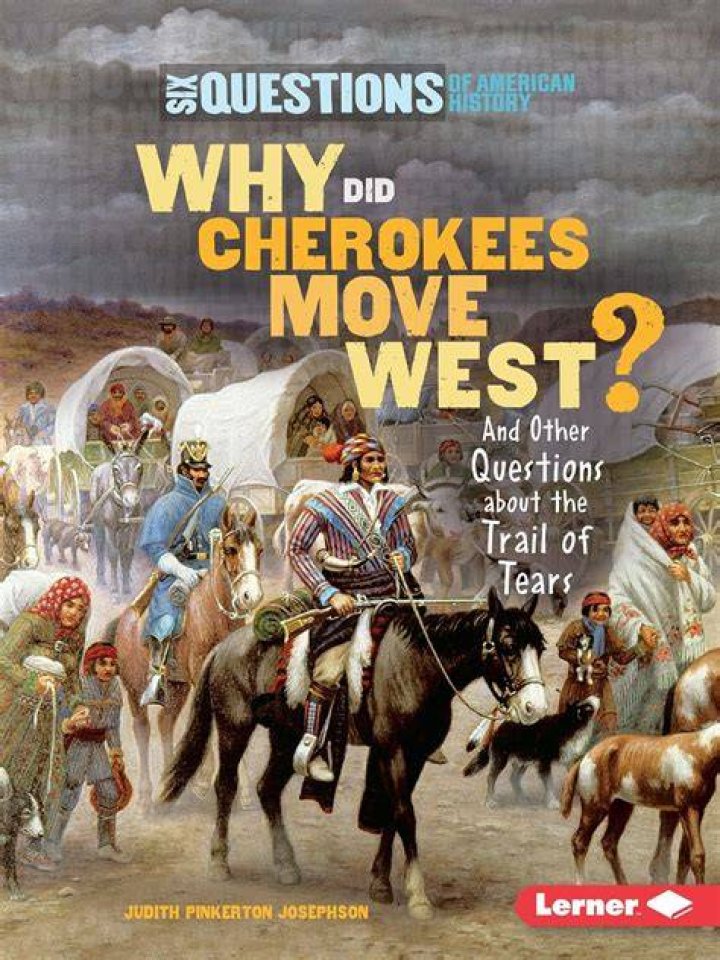 Where did the Cherokees move to on the Trail of Tears?