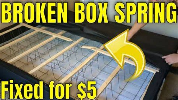 Why is my box spring creaking?